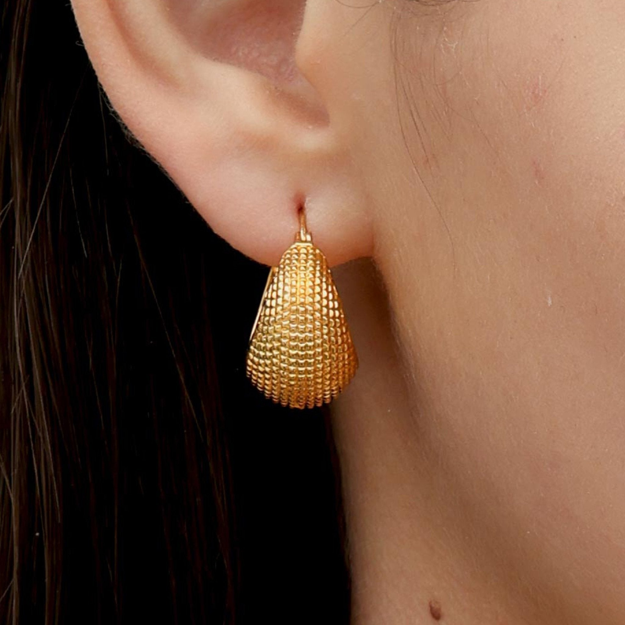 RSNY Diamond Geometric Earrings - R2080B