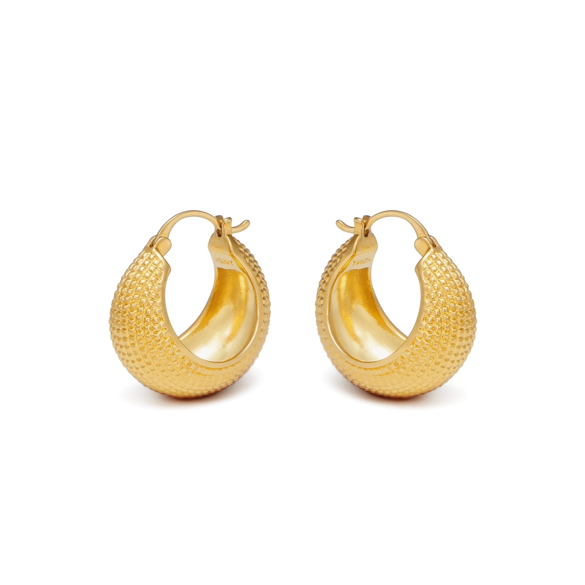 RSNY Diamond Geometric Earrings - R2080B