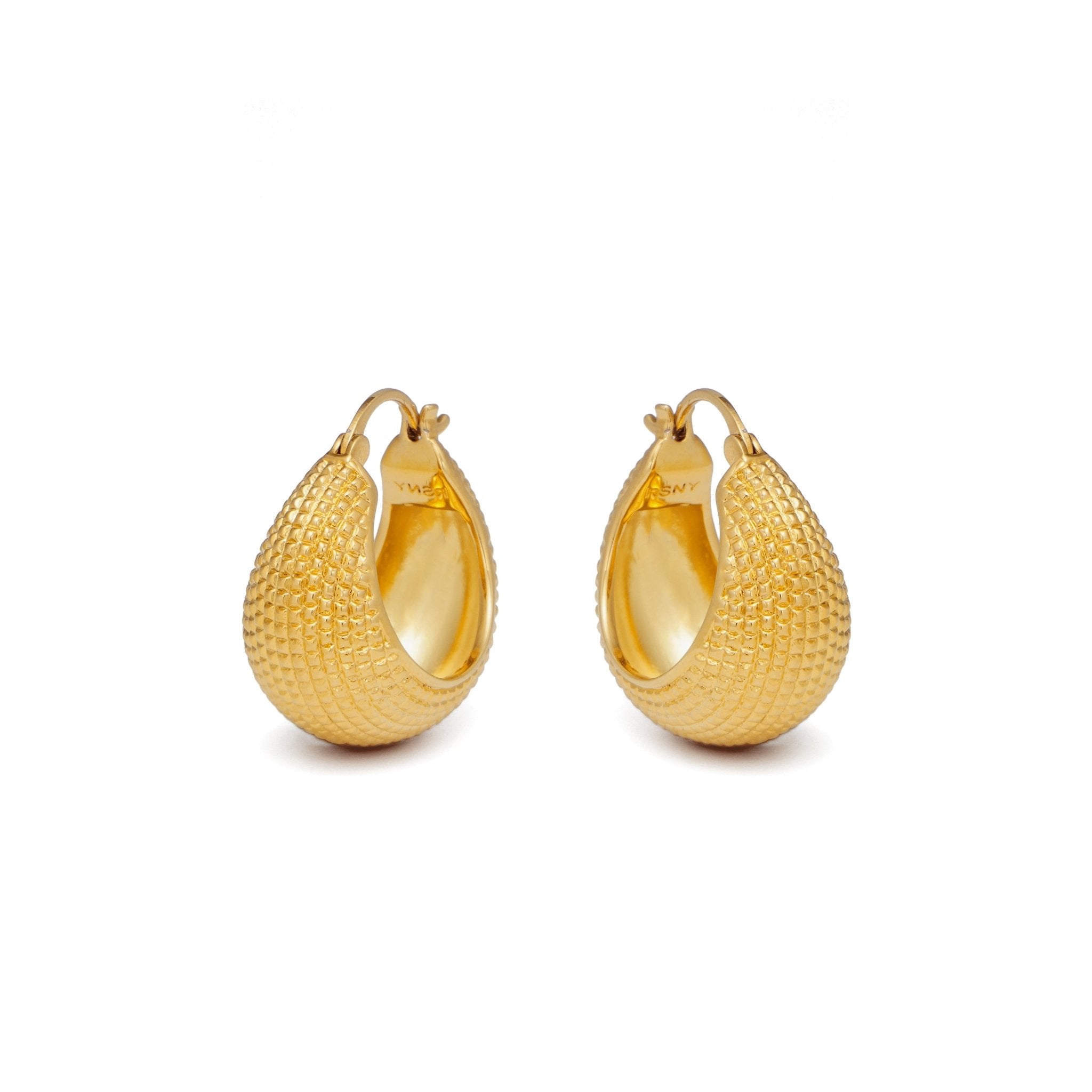 RSNY Diamond Geometric Earrings - R2080B