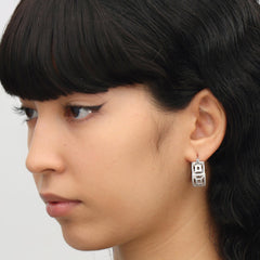 RSNY Diamond Line Earrings - R2041A