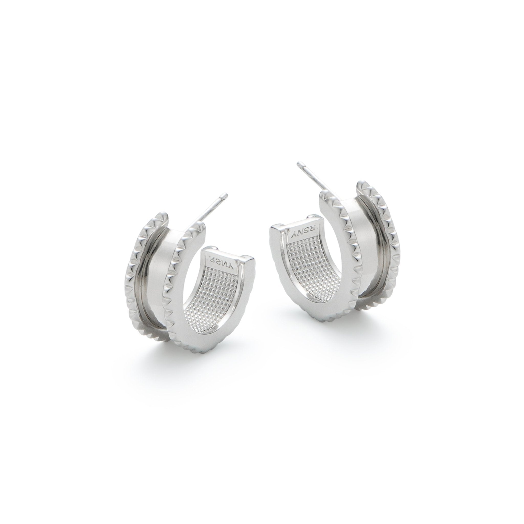 RSNY Diamond Line Earrings - R2047A