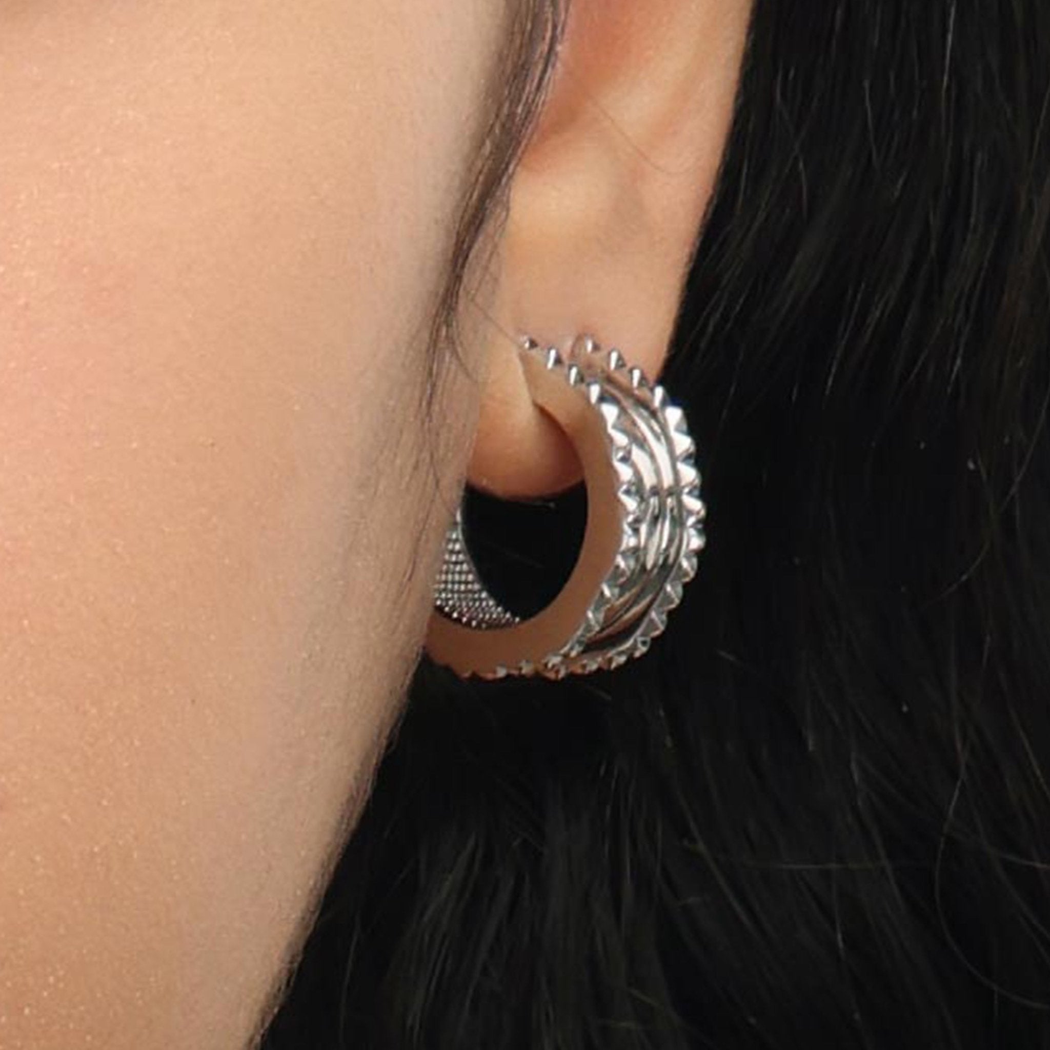 RSNY Diamond Line Earrings - R2047A