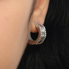 RSNY Diamond Line Earrings - R2047A