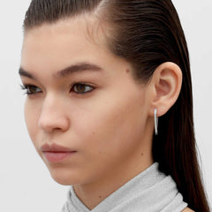 RSNY Diamond Line Earrings - R2146A