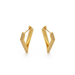 RSNY Diamond Line Earrings - R2146B