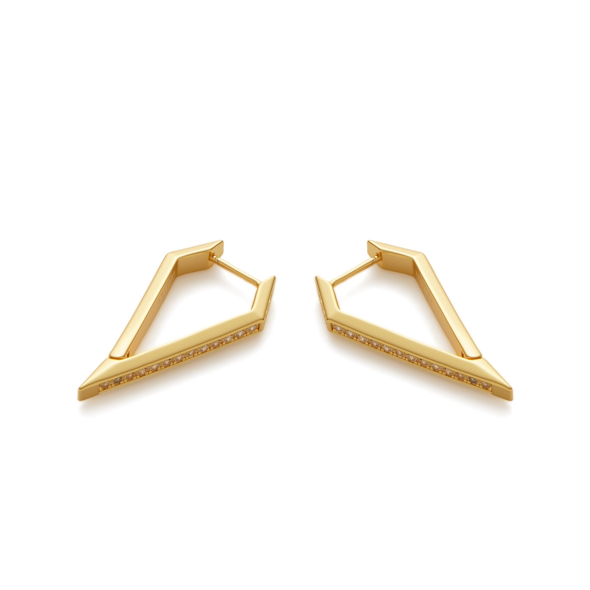 RSNY Diamond Line Earrings - R2146B