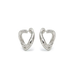 RSNY diamond pattern chain earrings - R2083A