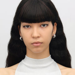 RSNY diamond pattern earrings - R2023A