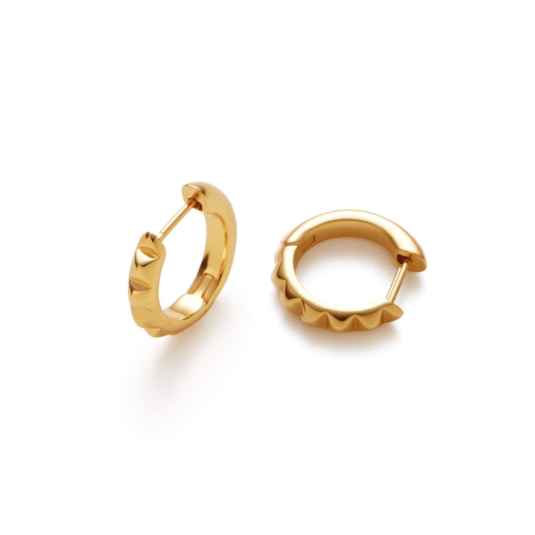 RSNY diamond pattern earrings - R2024B