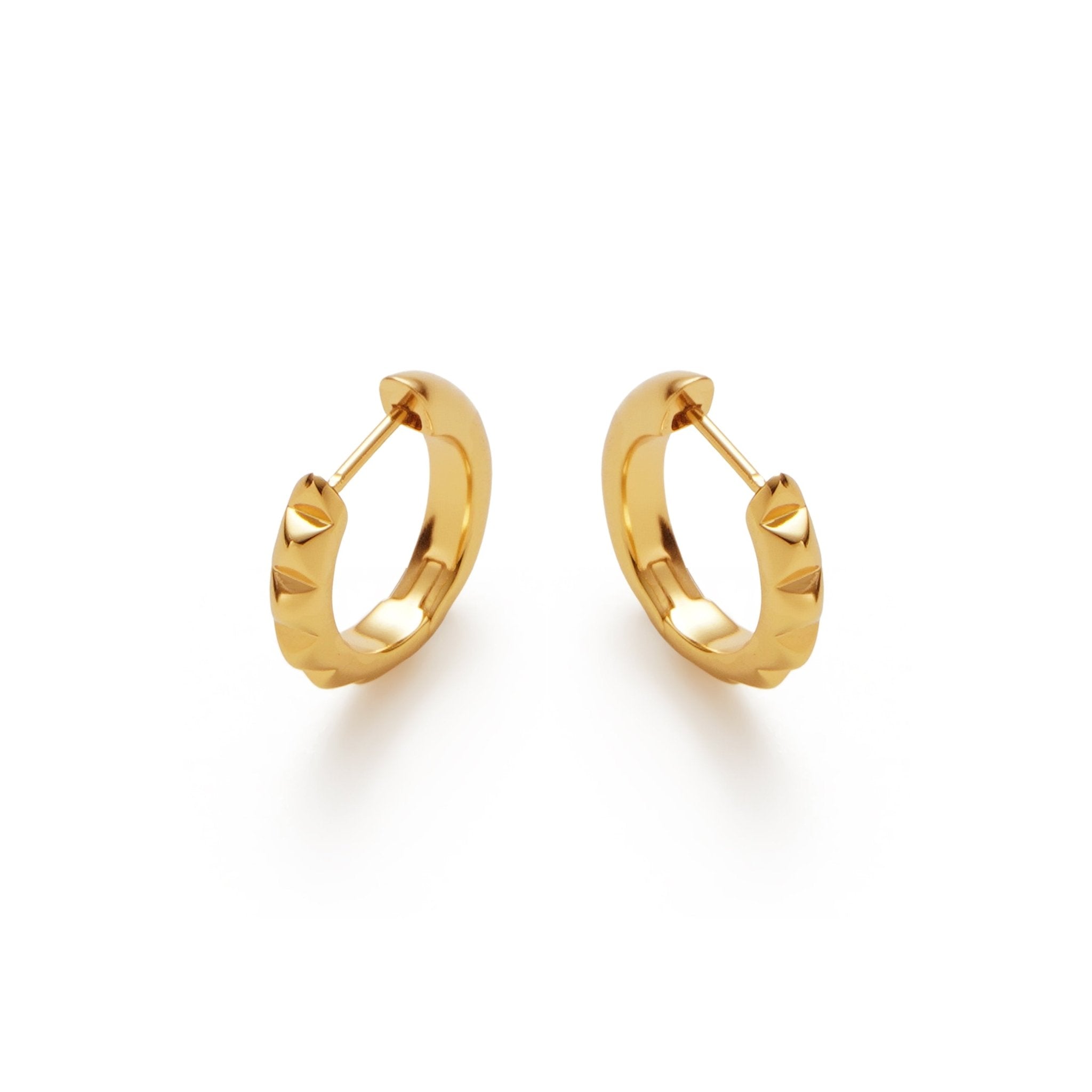 RSNY diamond pattern earrings - R2024B