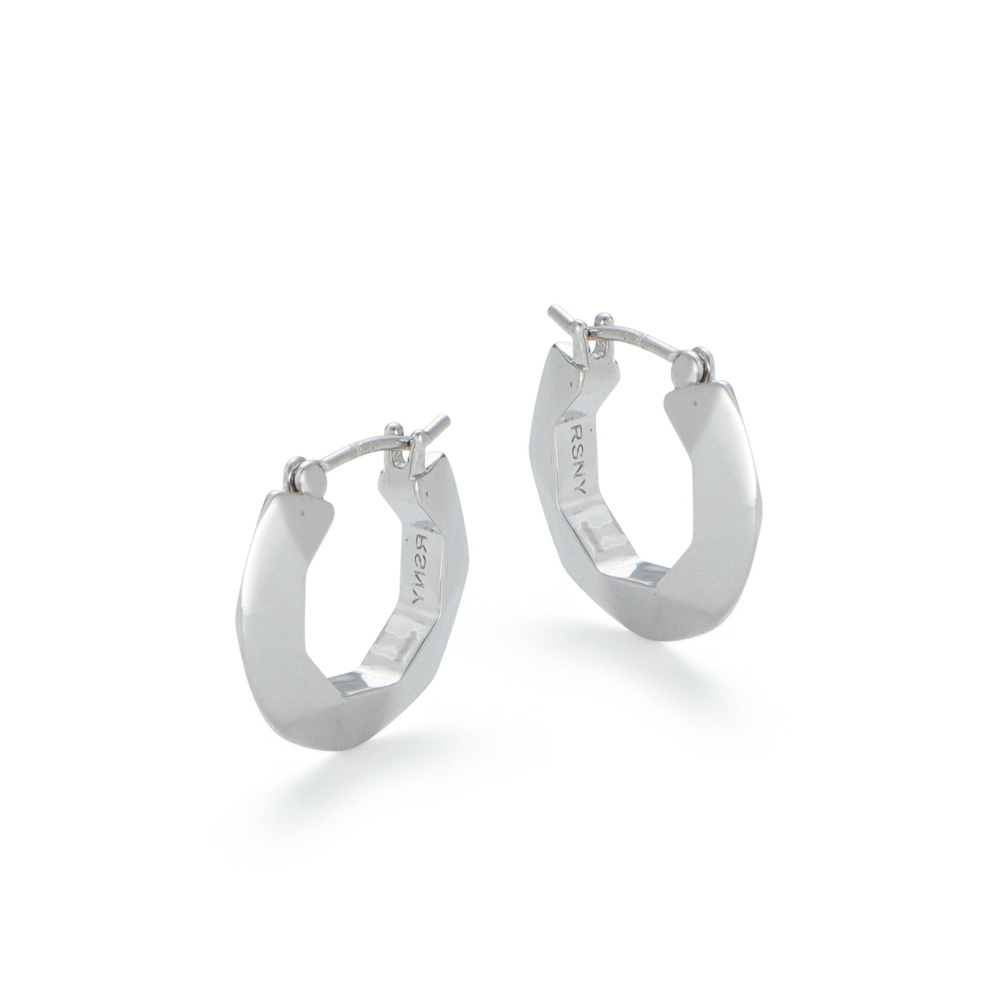 RSNY diamond pattern earrings - R2107A