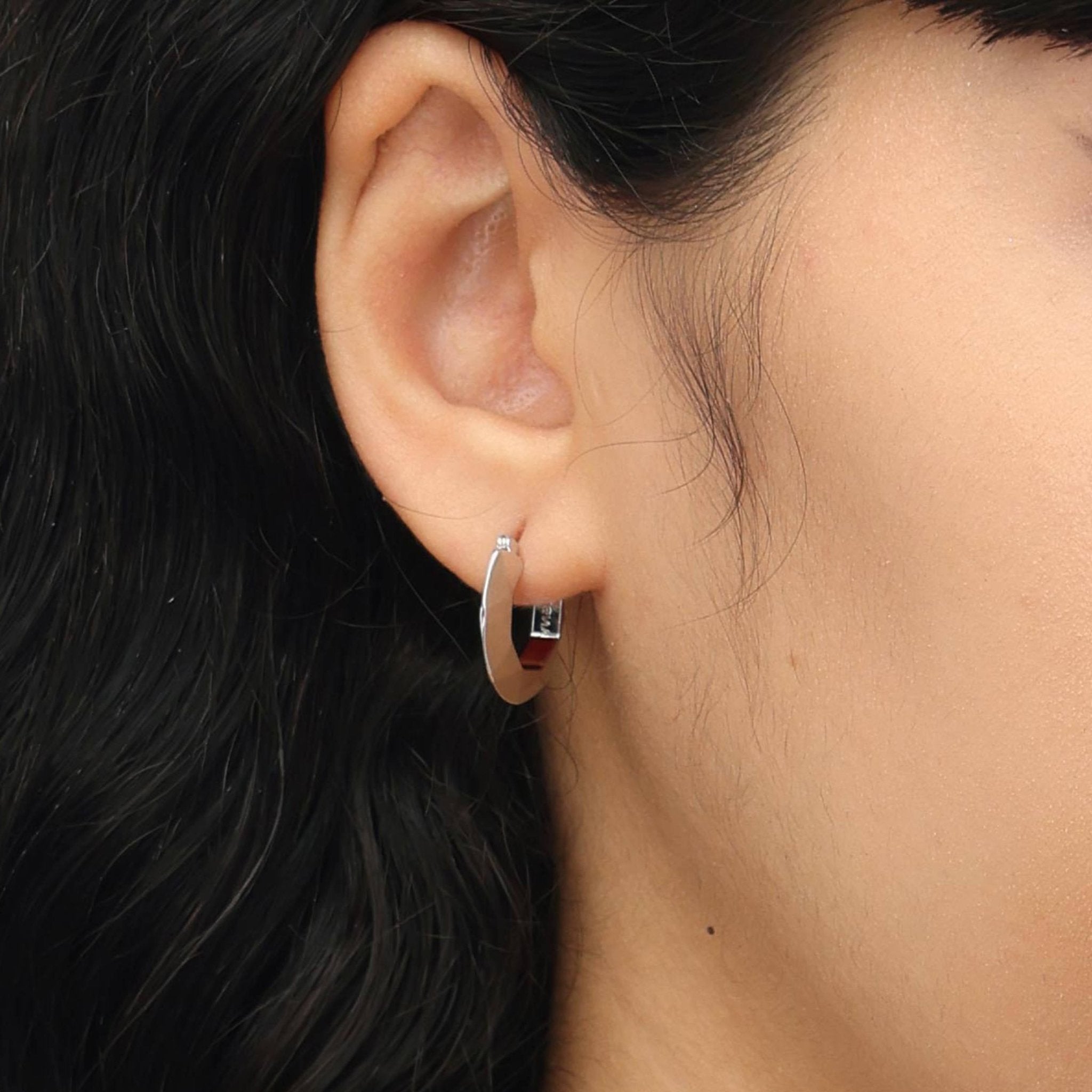 RSNY diamond pattern earrings - R2107A