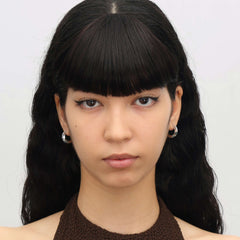 RSNY diamond pattern earrings - R2107A