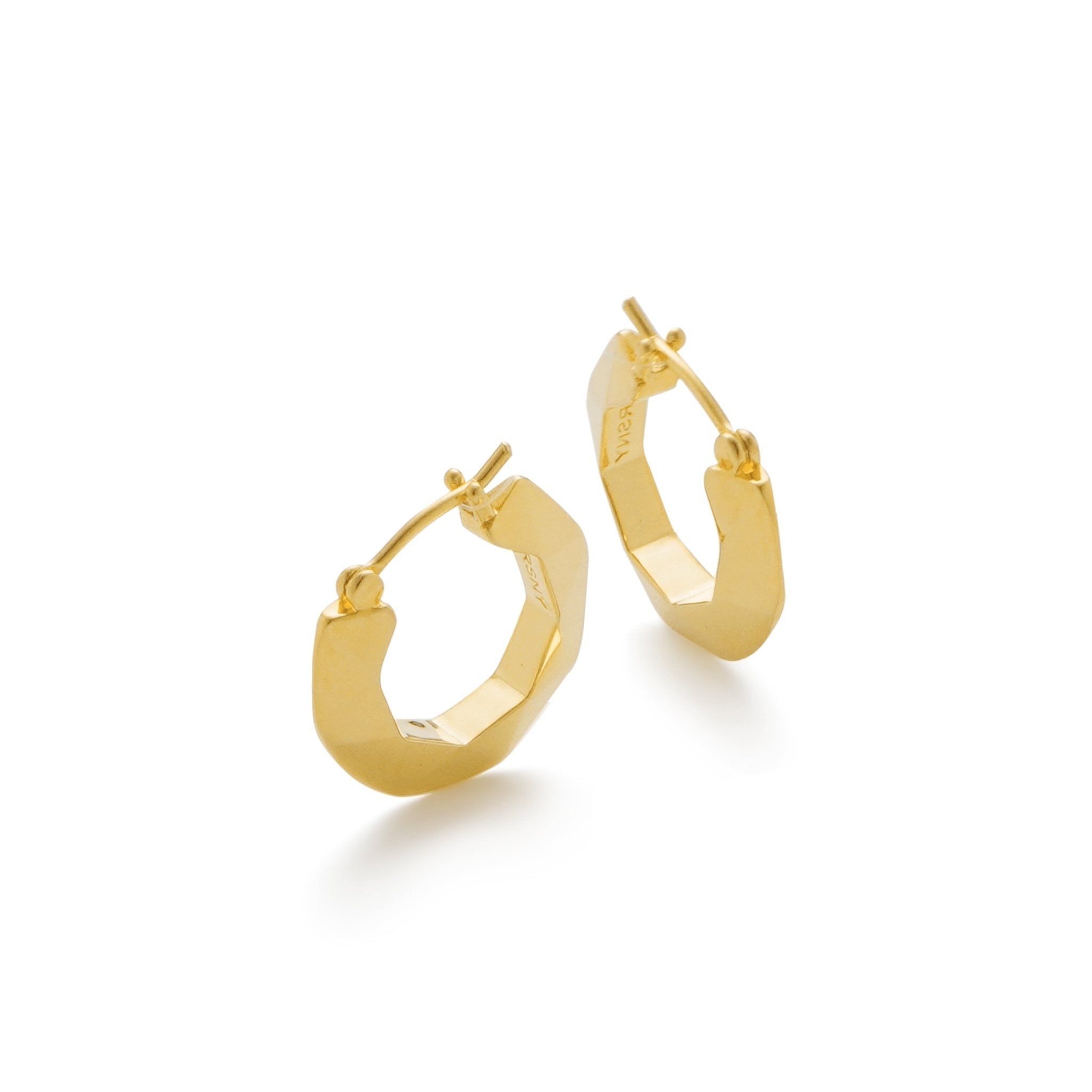 RSNY diamond pattern earrings - R2107B