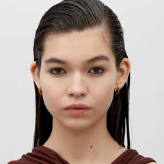 RSNY diamond pattern earrings - R2107B