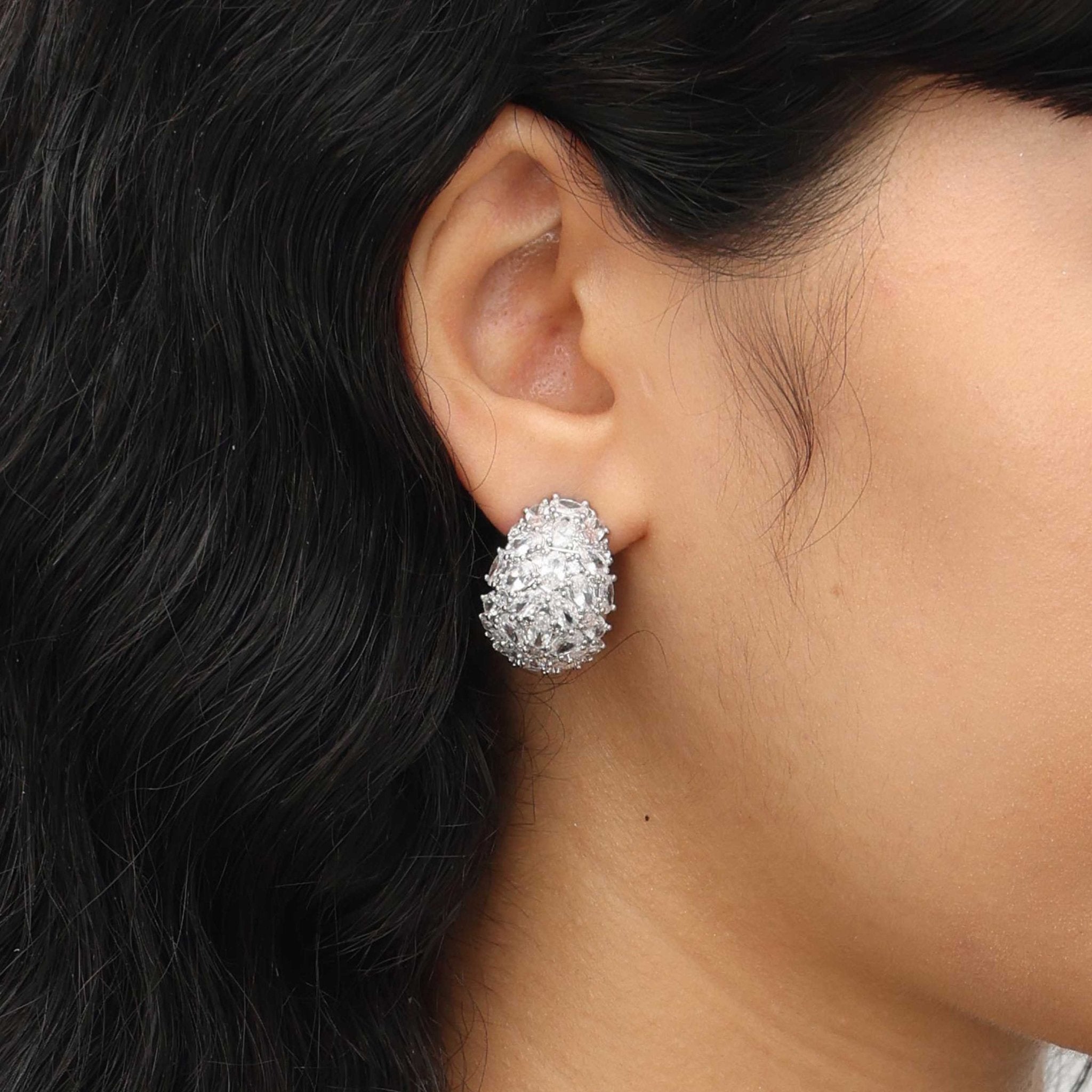 RSNY Diamond Stud Earrings - R1880