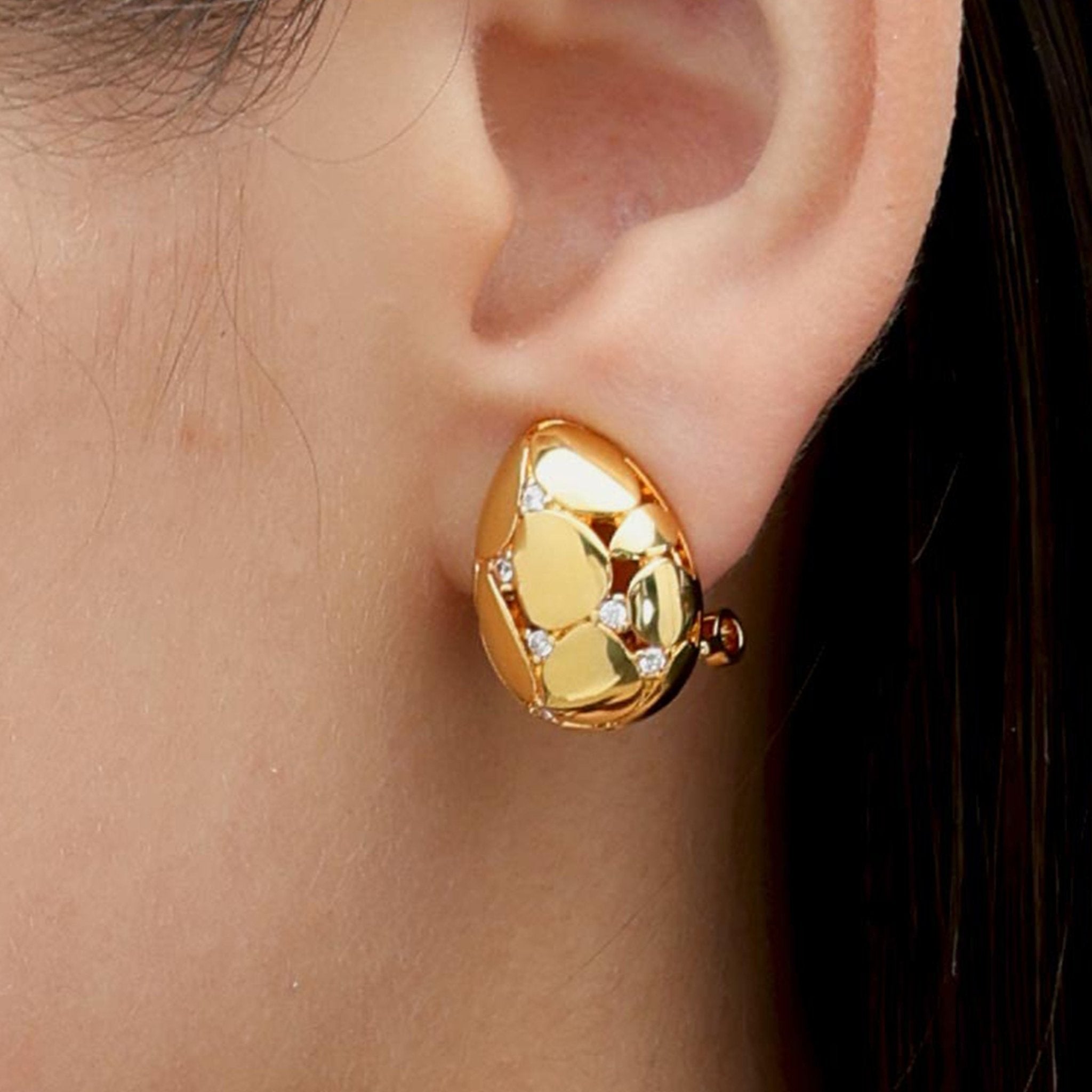 RSNY Diamond Stud Earrings - R2127B