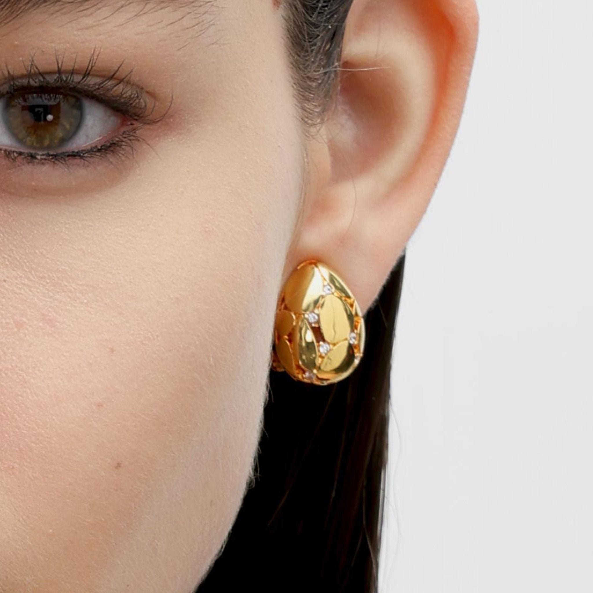 RSNY Diamond Stud Earrings - R2127B