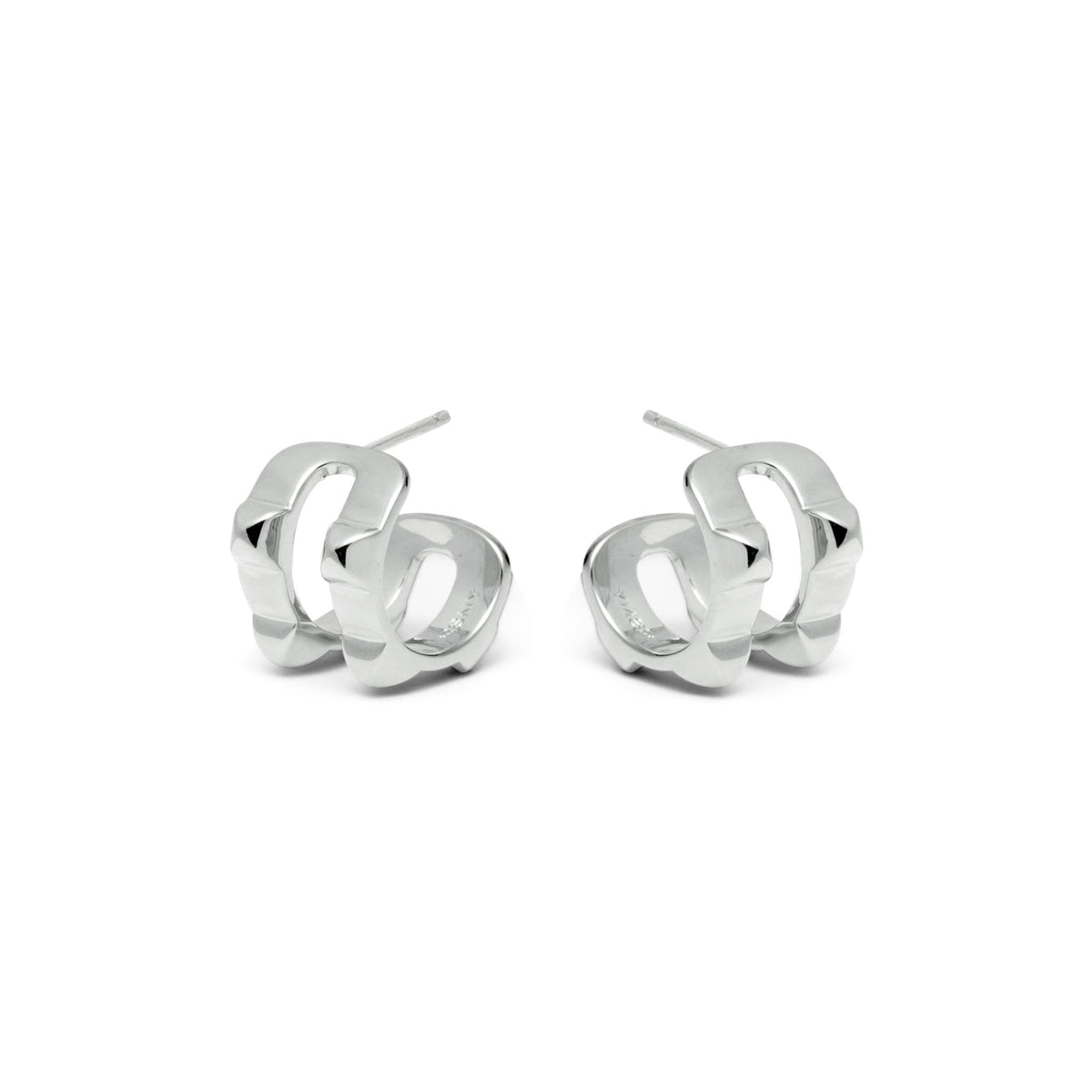 RSNY Diamond Textured Earrings - R2077A