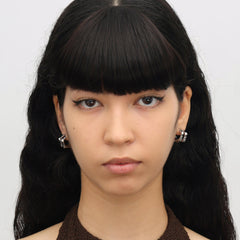 RSNY Diamond Textured Earrings - R2077A