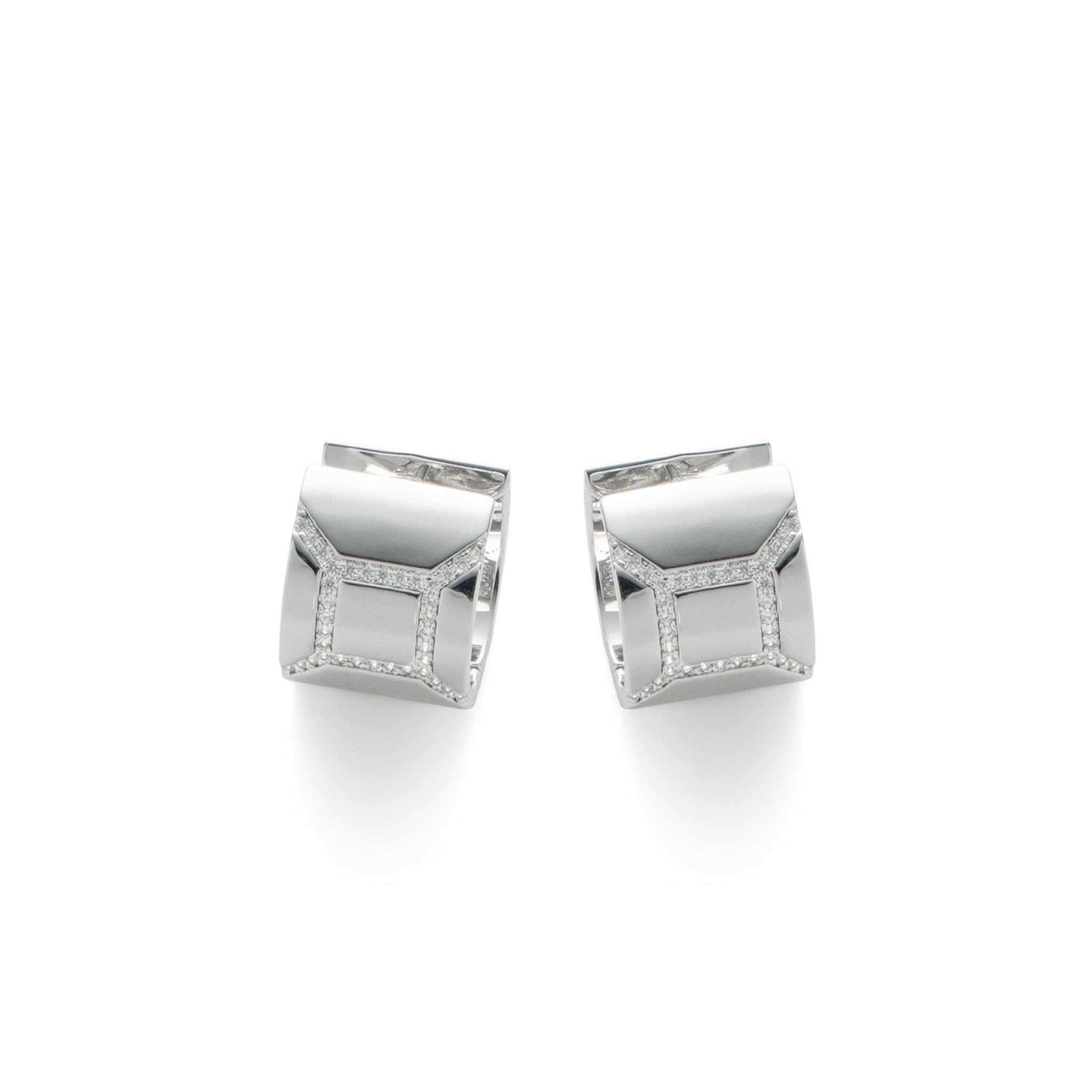 RSNY Diamond Textured Earrings - R2111A