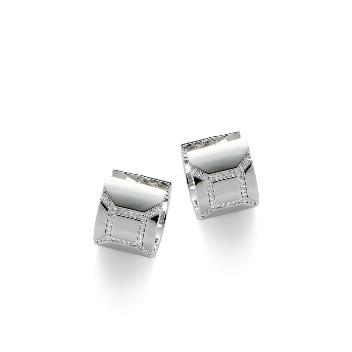 RSNY Diamond Textured Earrings - R2111A