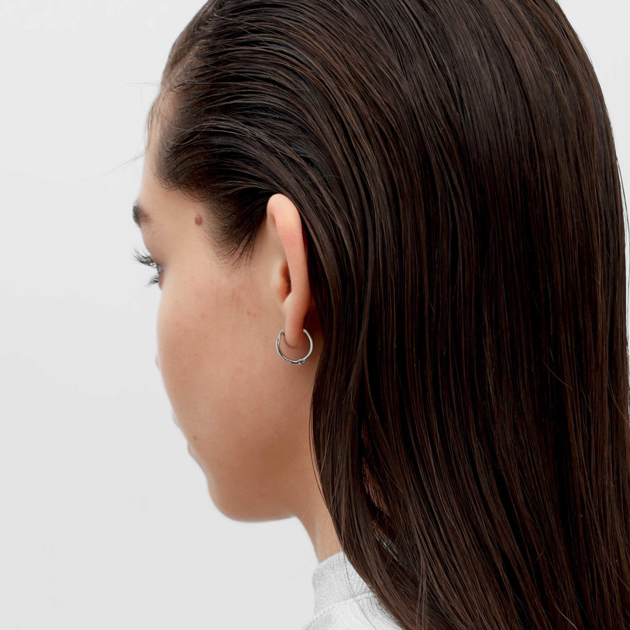 RSNY Diamond Textured Earrings - R2111A