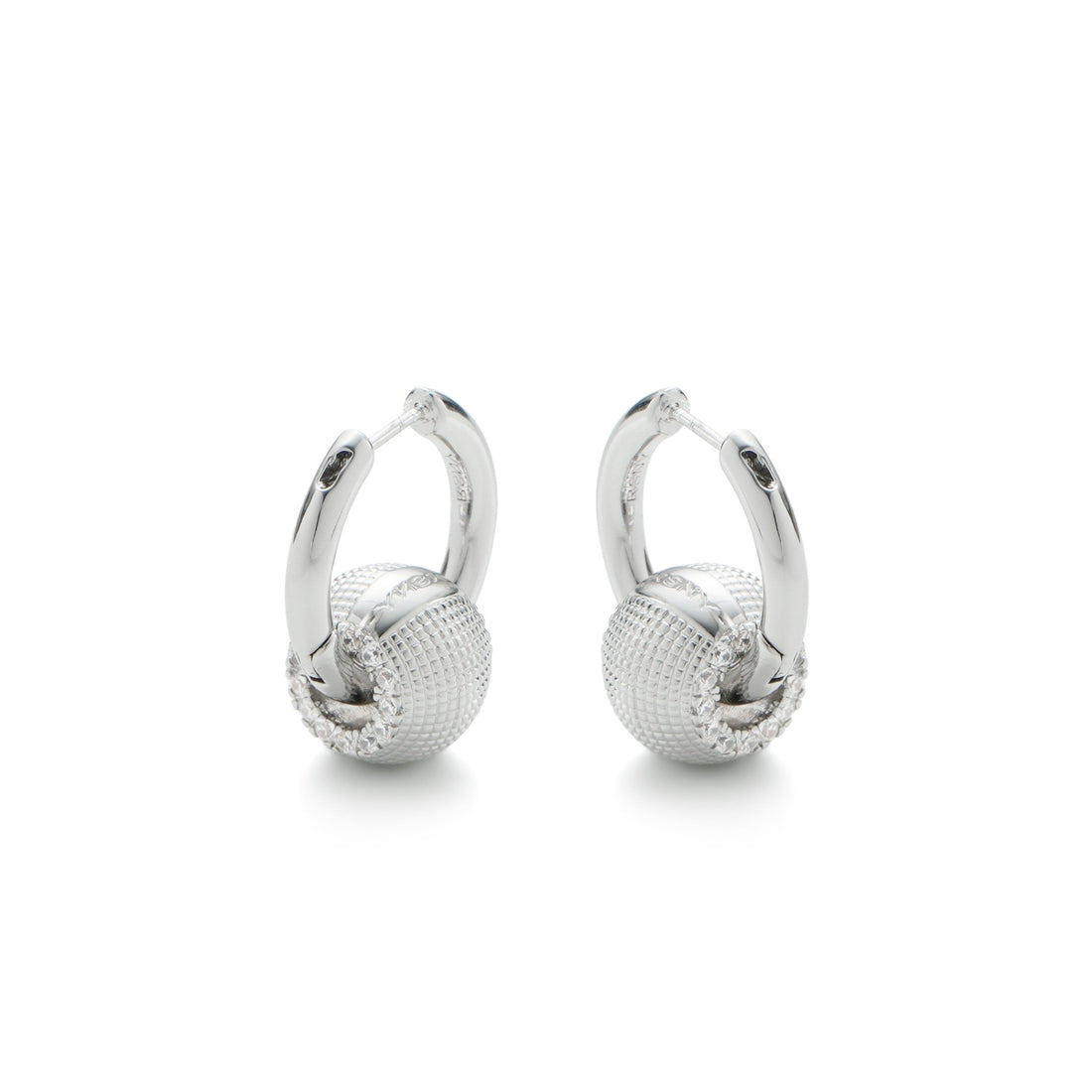 RSNY Diamond Textured Earrings - R2157A