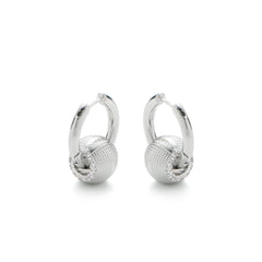 RSNY Diamond Textured Earrings - R2157A