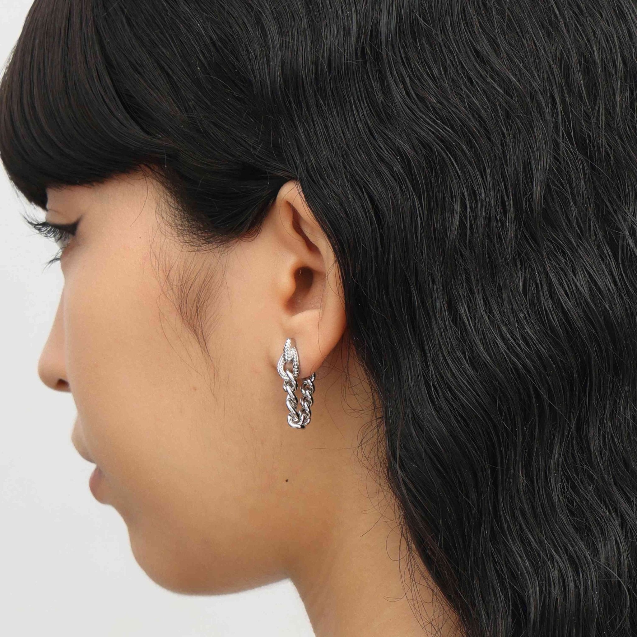 RSNY Double Wear Earring Chain - R2084A