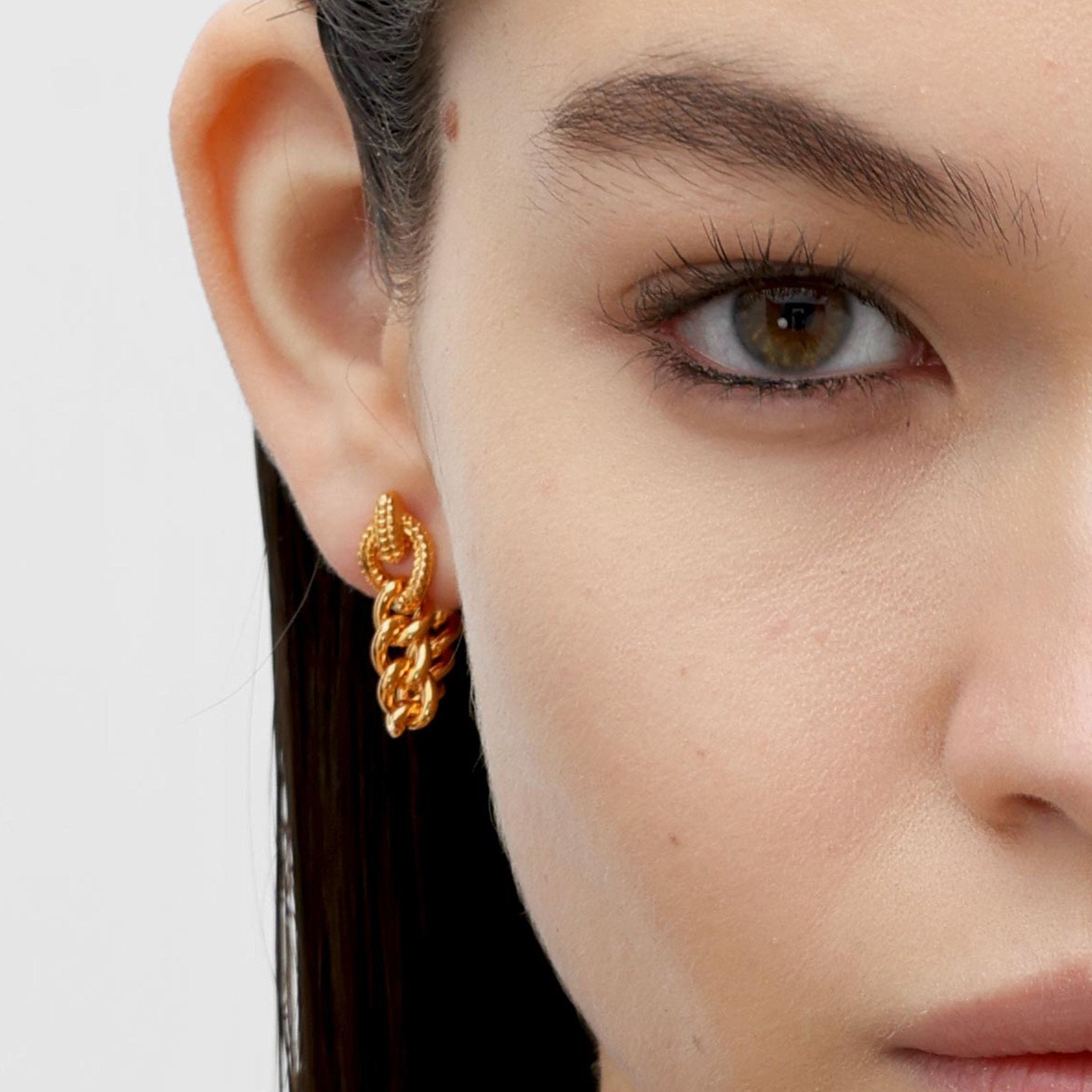 RSNY Double Wear Earring Chain - R2084B