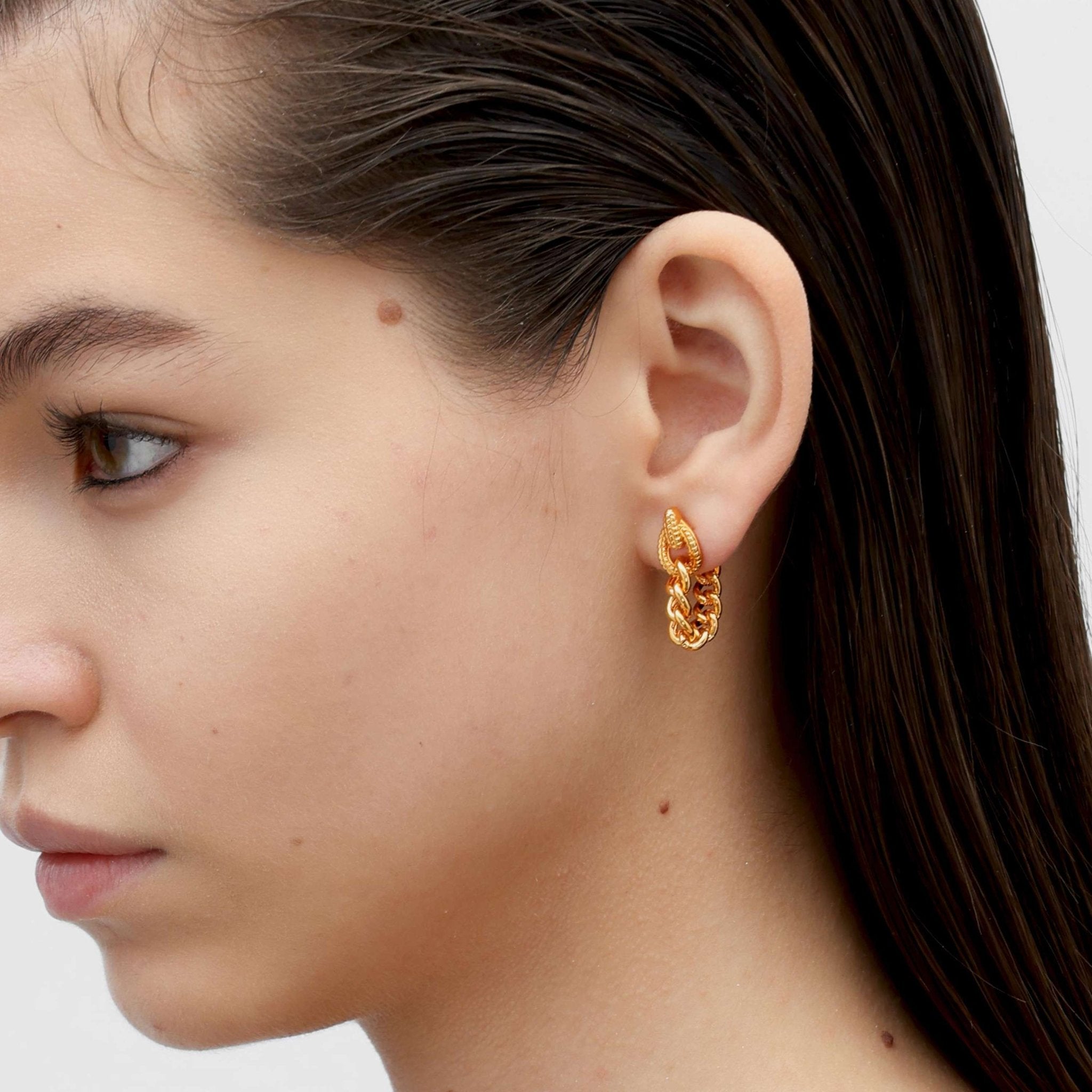 RSNY Double Wear Earring Chain - R2084B