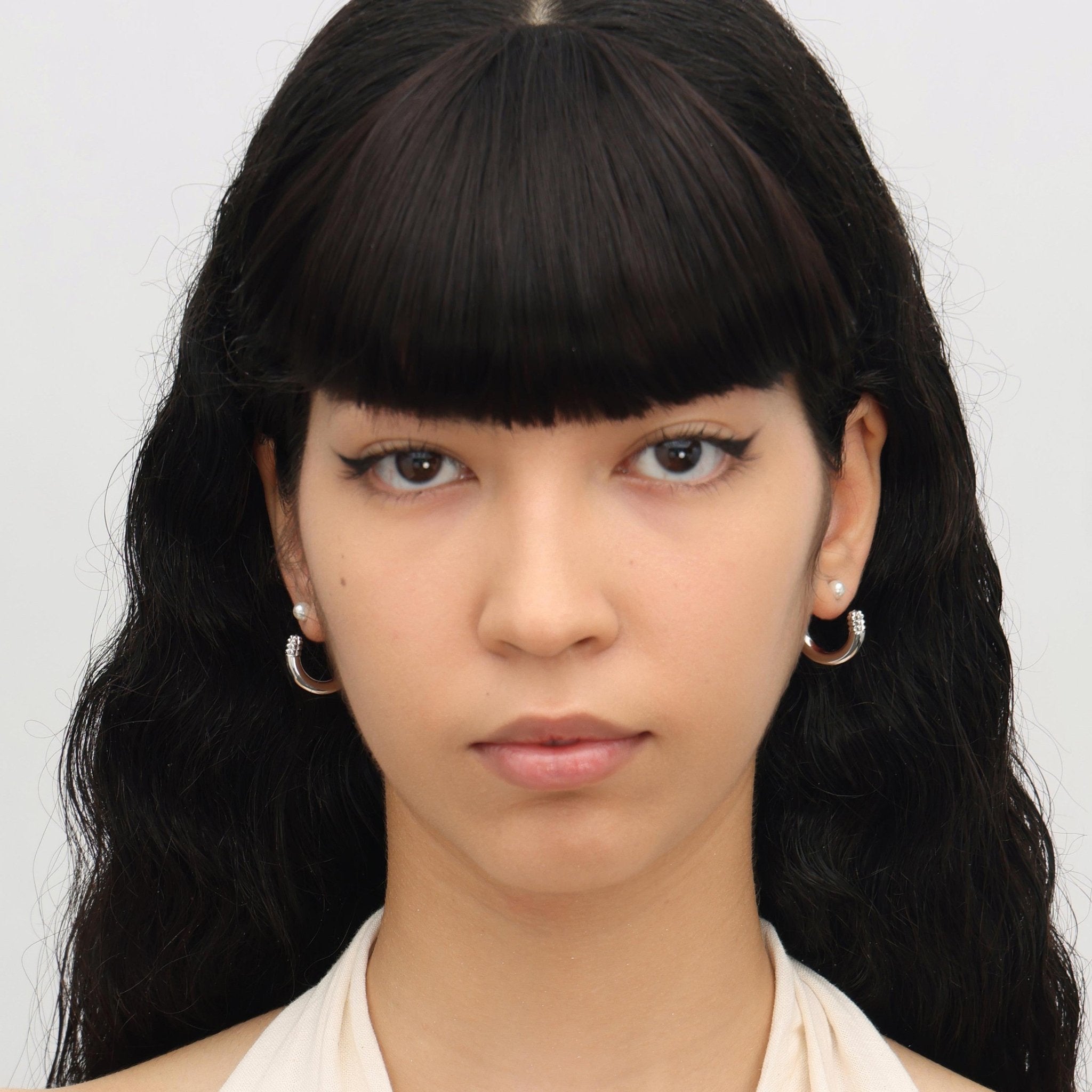 RSNY Double Wear Pearl Earrings - R2087A