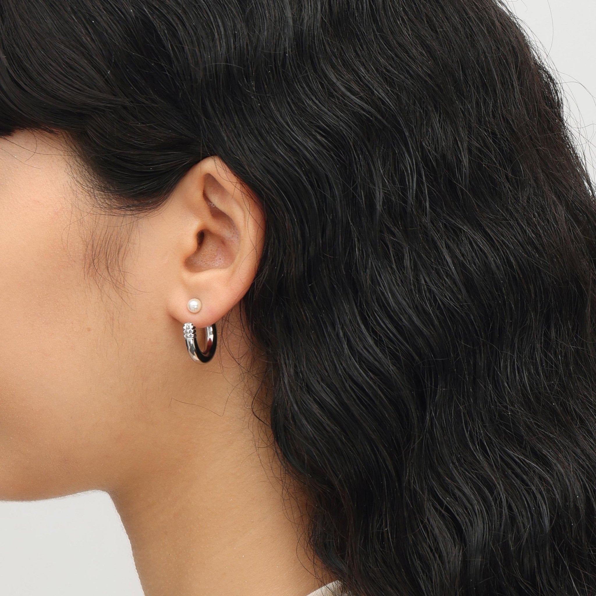 RSNY Double Wear Pearl Earrings - R2087A