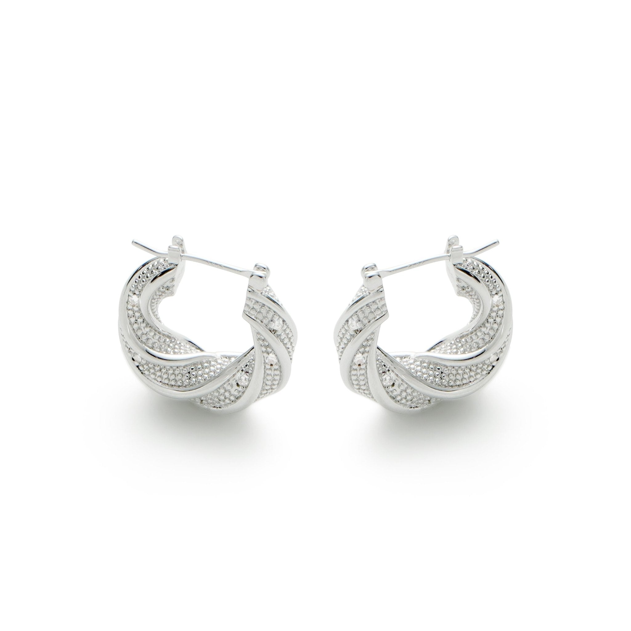 RSNY geometric abstract earrings - R2187A