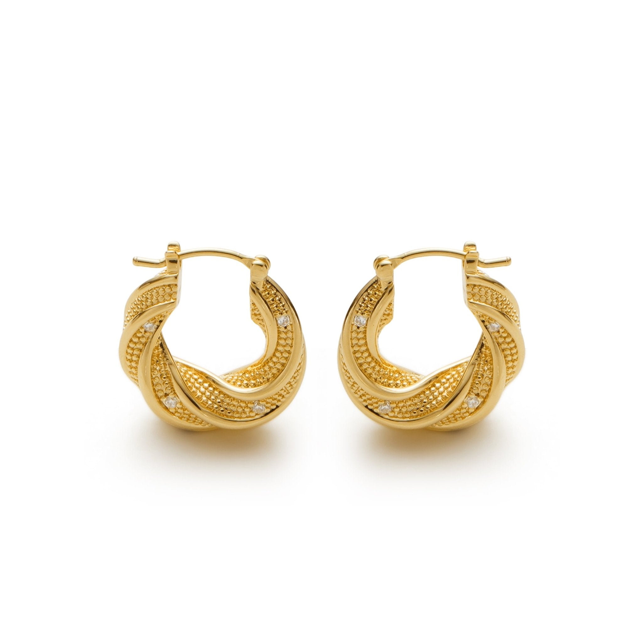 RSNY geometric abstract earrings - R2187B