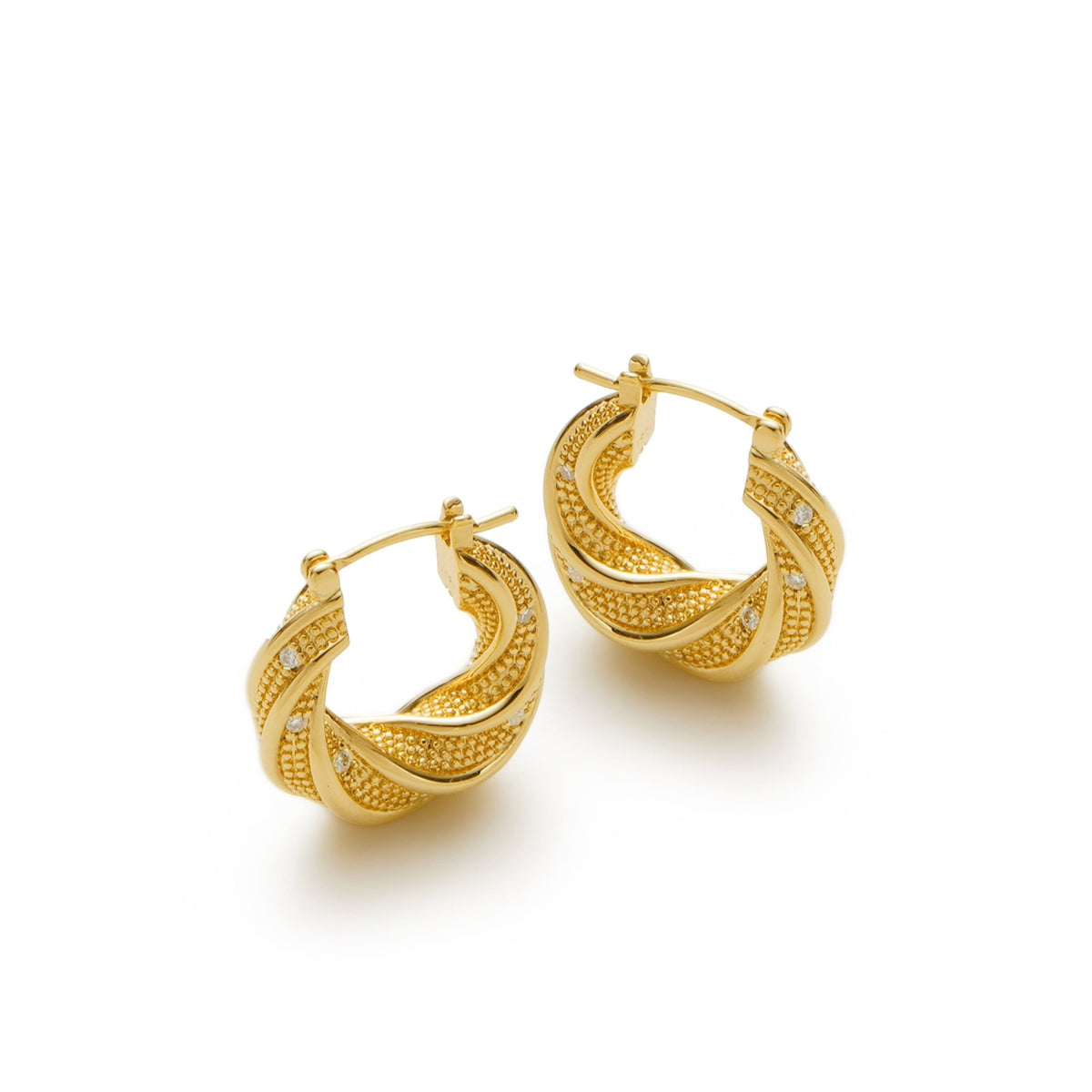 RSNY geometric abstract earrings - R2187B