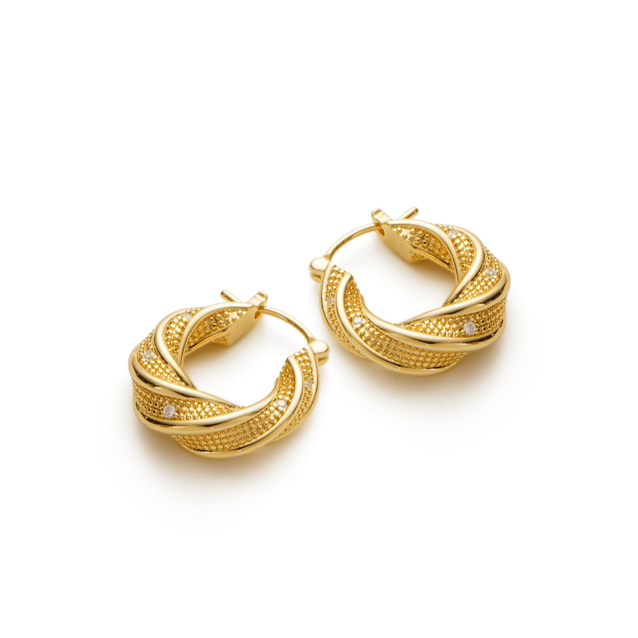 RSNY geometric abstract earrings - R2187B