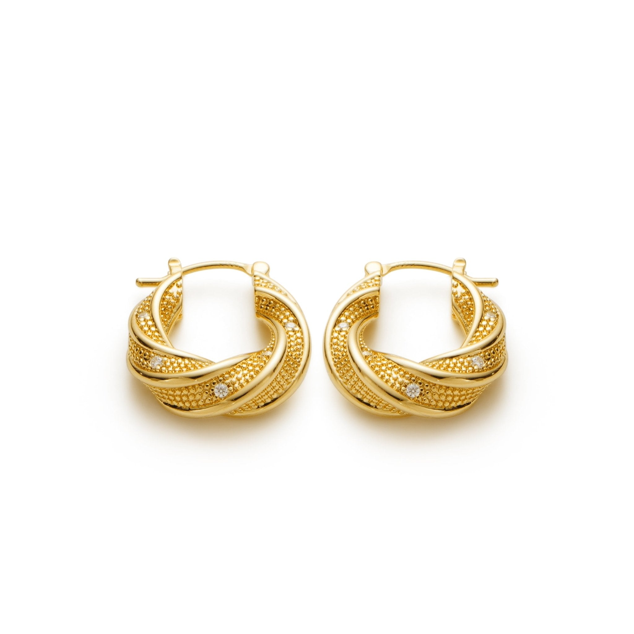 RSNY geometric abstract earrings - R2187B