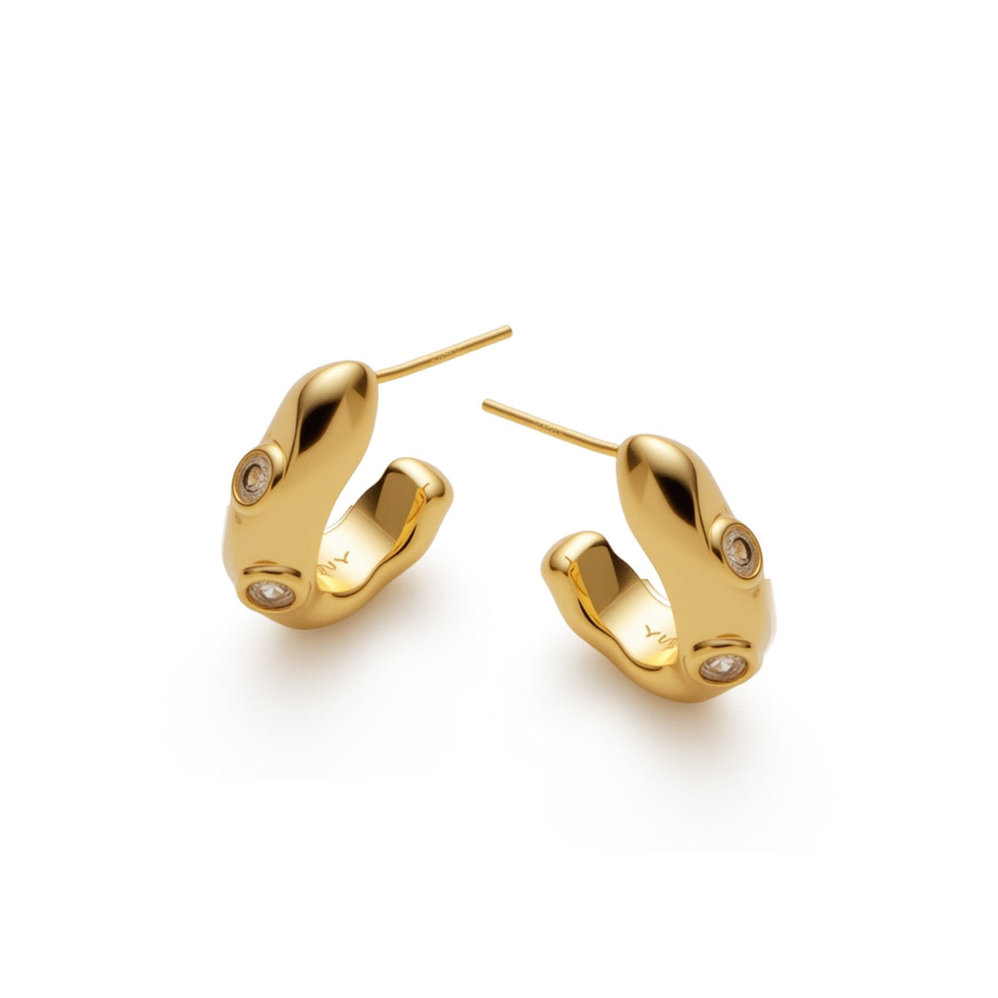 RSNY Geometric Abstract Earrings - R2232B