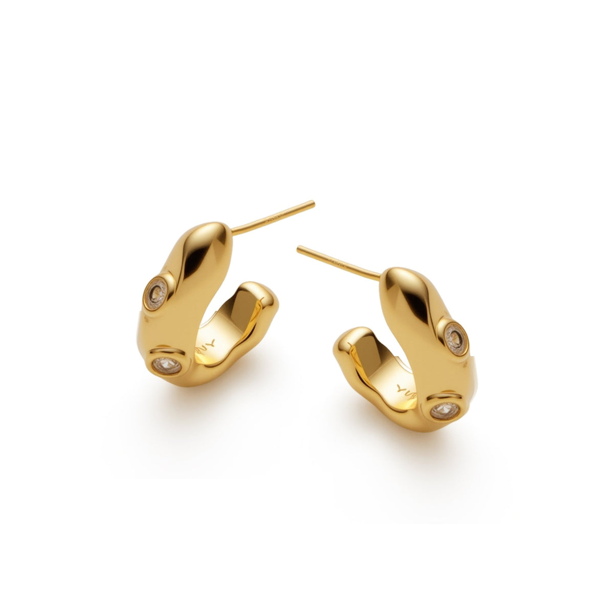 RSNY Geometric Abstract Earrings - R2232B