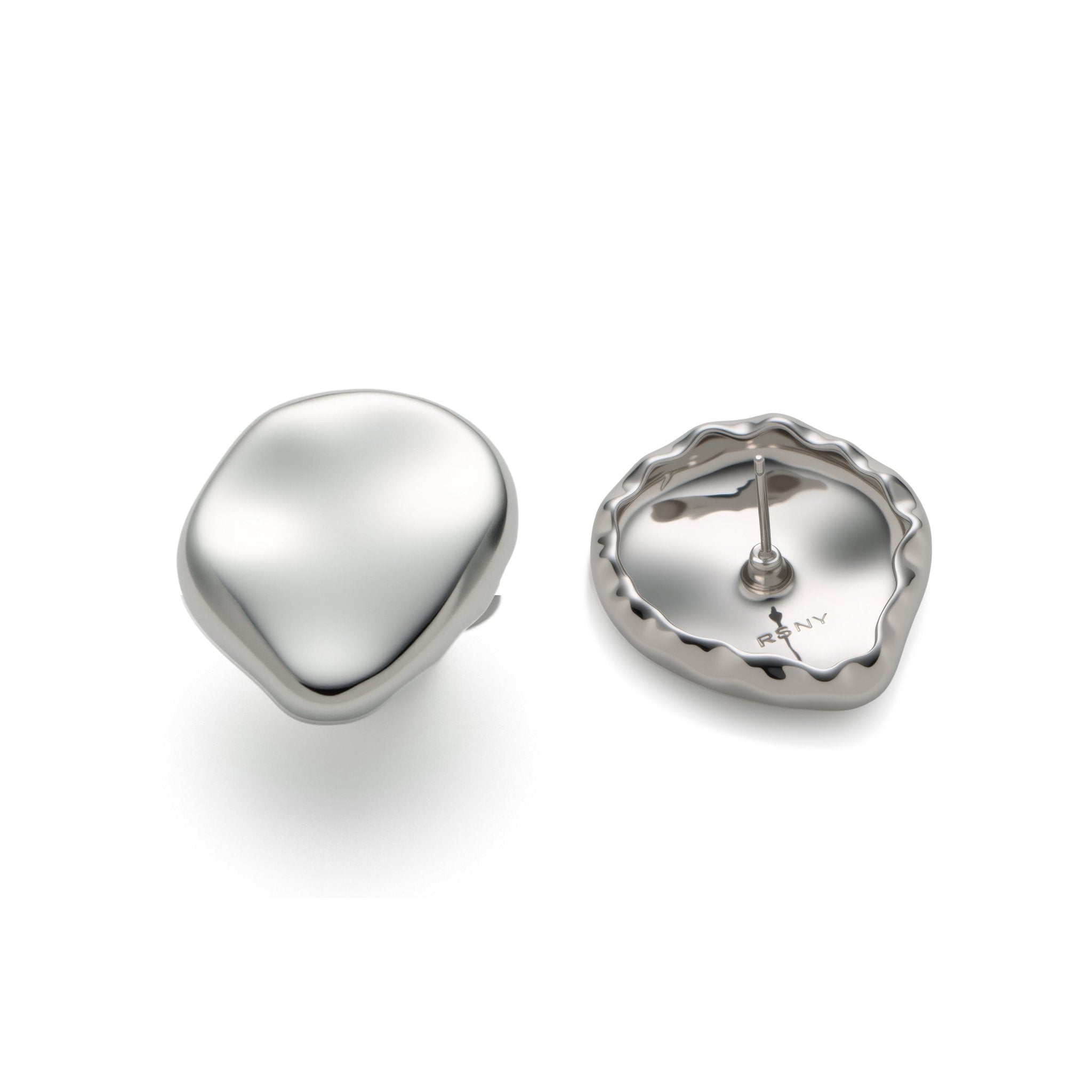 RSNY Geometric Bean Earrings - R2237A