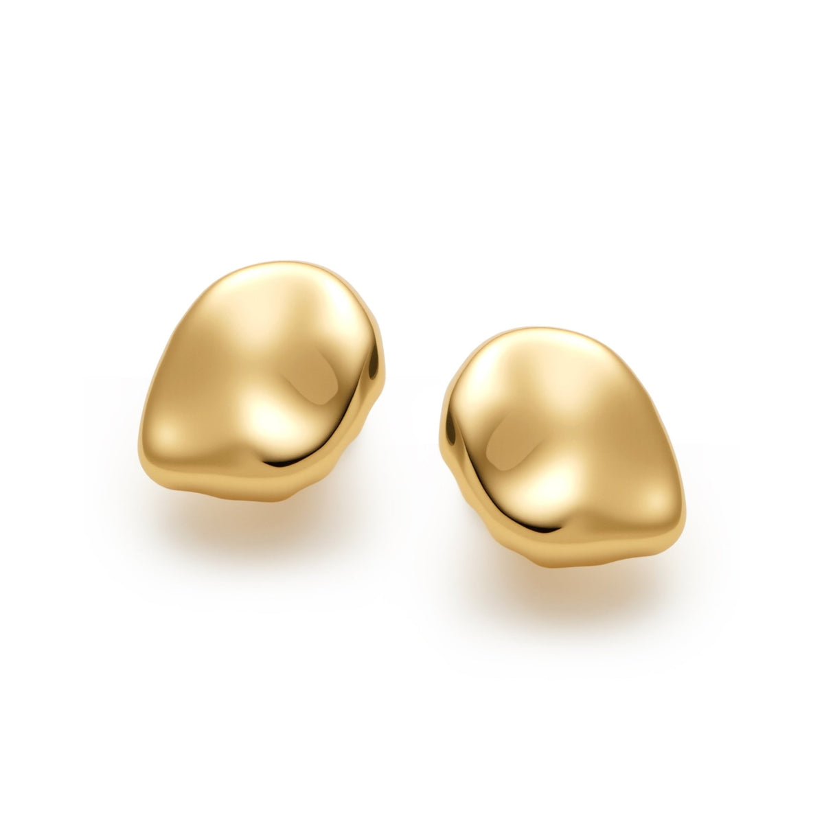 RSNY Geometric Bean Earrings - R2237B