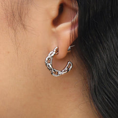 RSNY Geometric Chain Earrings - R2241A