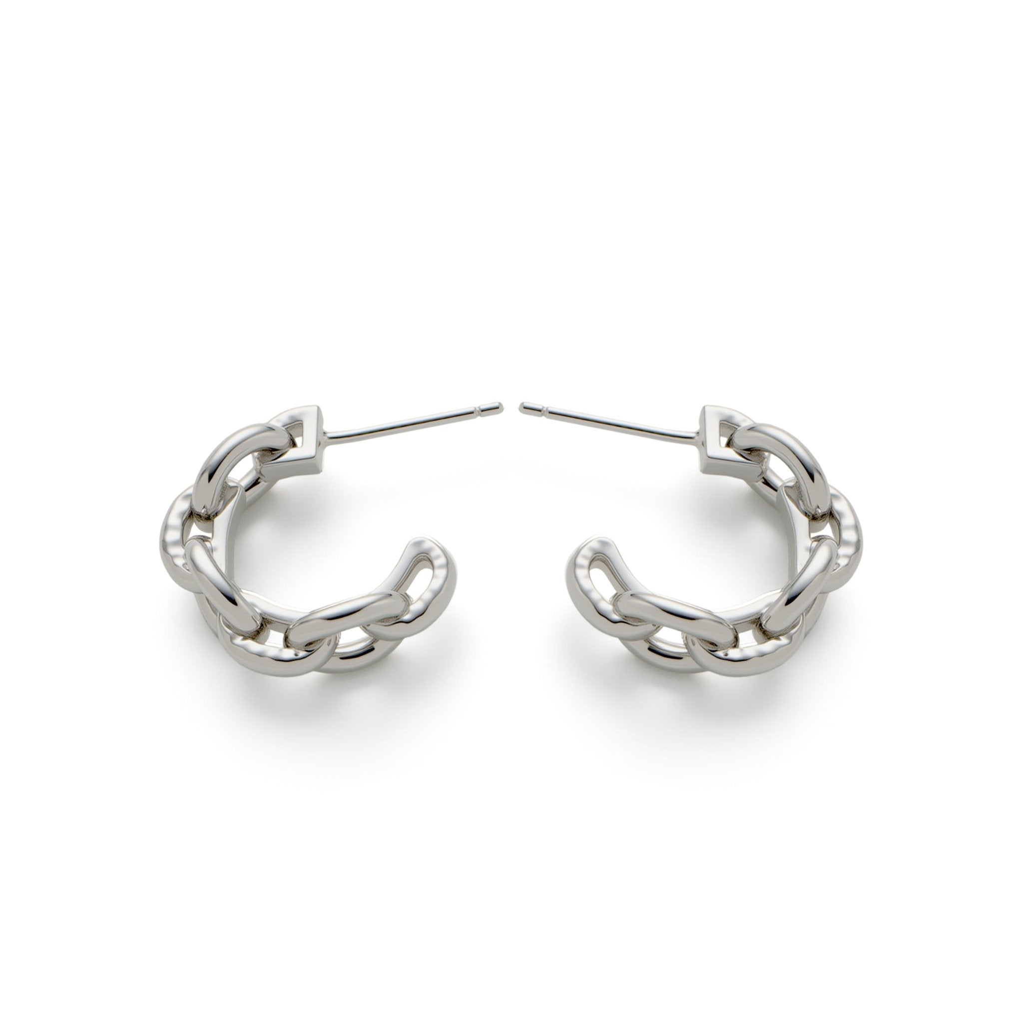 RSNY Geometric Chain Earrings - R2241A