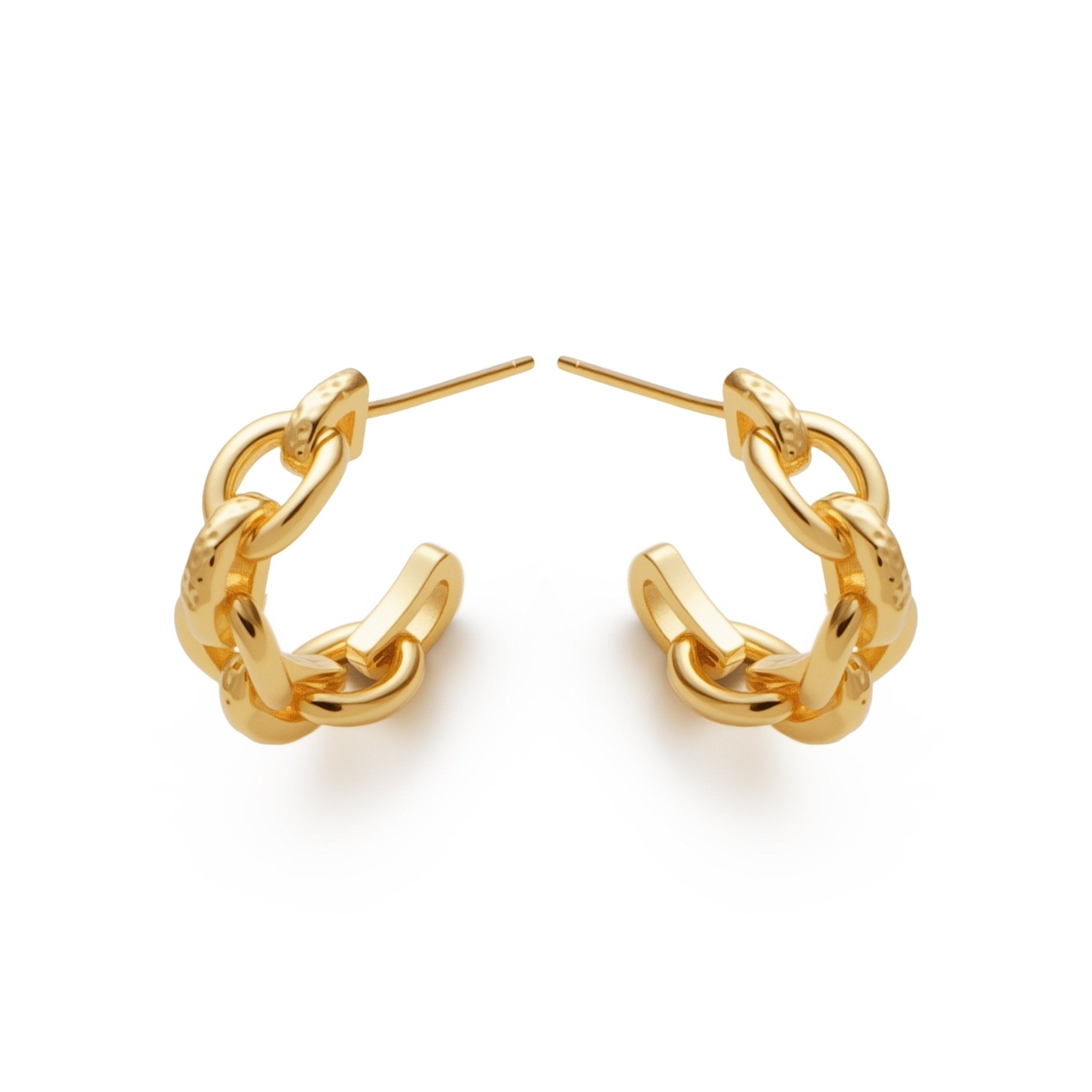 RSNY Geometric Chain Earrings - R2241B