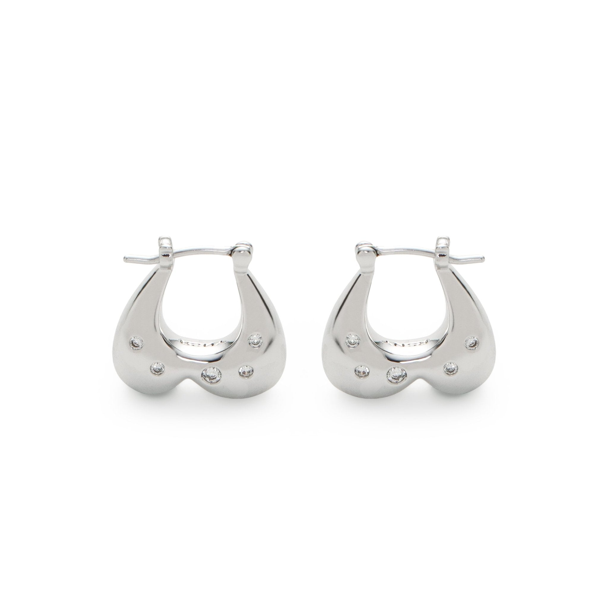 RSNY Geometric Heart Earrings - R2209A