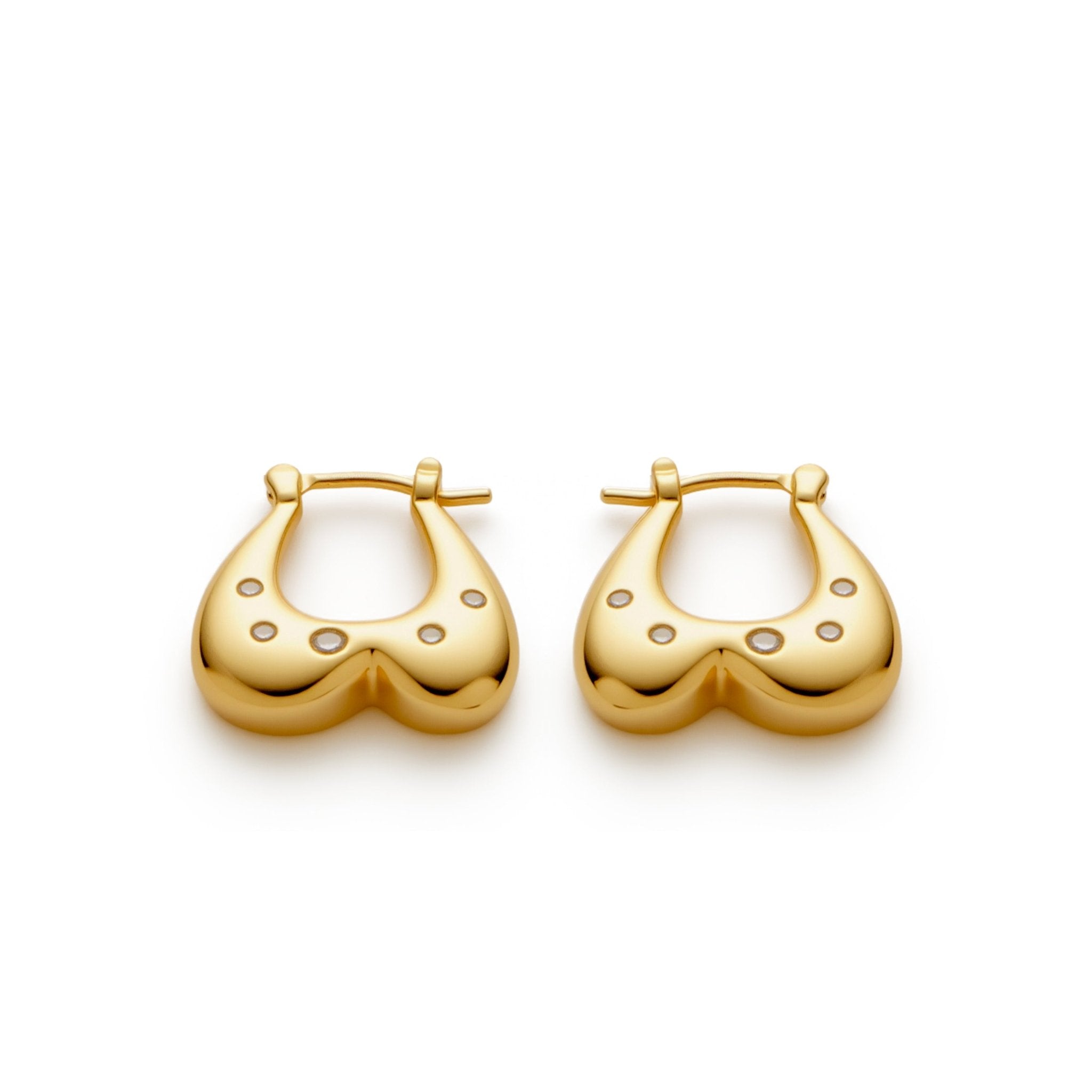 RSNY Geometric Heart Earrings - R2209B