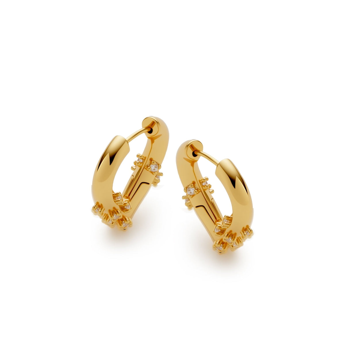 RSNY Geometric Heart Earrings - R2217B