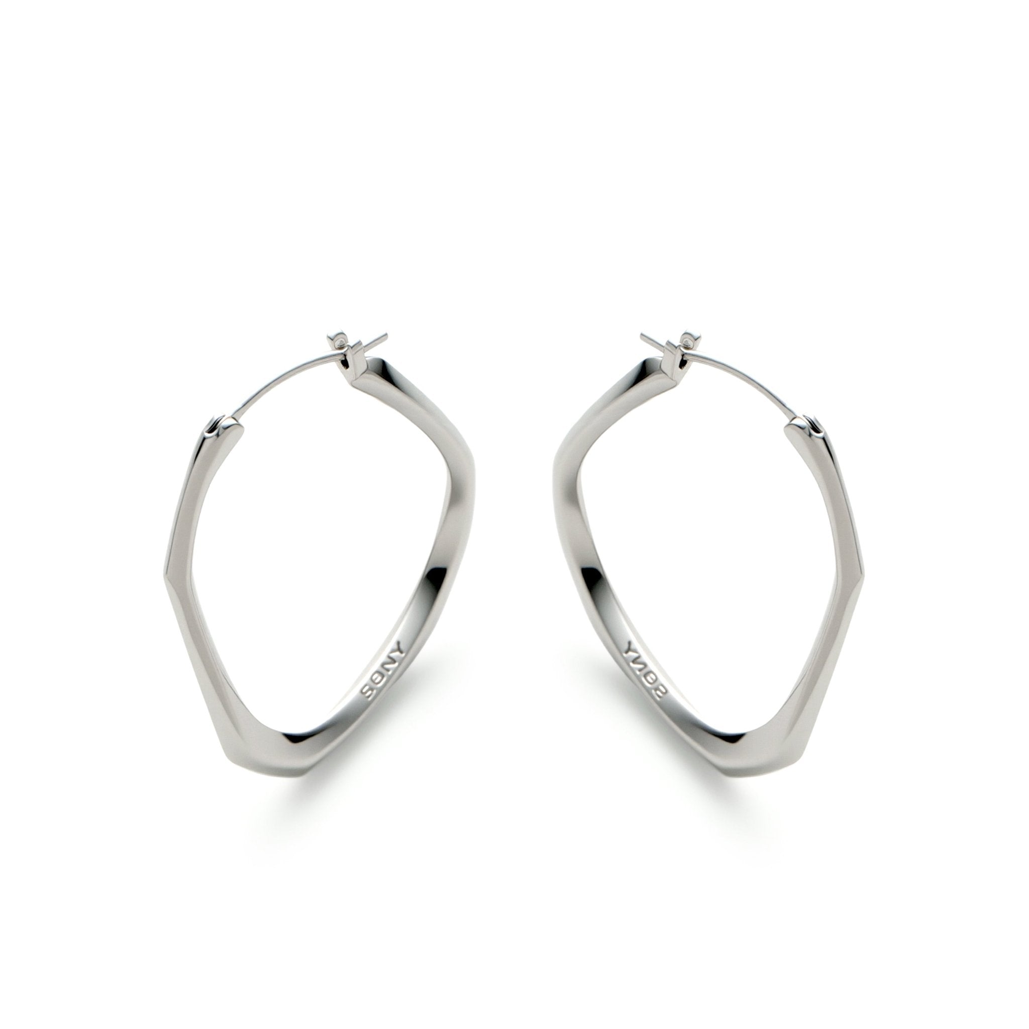 RSNY Geometric Line Earrings - R2214A